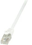 LogiLink Cablu UTP LOGILINK Cat6, cupru-aluminiu, 0.25 m, alb, AWG24, CP2011U (CP2011U)