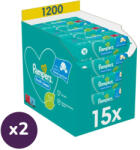 Pampers Fresh Clean nedves törlőkendő 2x15x80 db