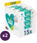 Pampers Sensitive nedves törlőkendő 2x15x80 db