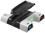 FroggieX PS5/PS5 Slim Ventilátoros állvány + Headset tartó (FX-P5-C4-W) (FX-P5-C4-W)