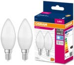 OSRAM E14 LED Value Classic gyertya fényforrás 7, 5W, 806 lm, 4000 K, 60 W izzó helyett (2 darabos) (4058075479173)
