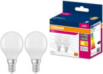 OSRAM E14 LED Value Classic kisgömb 4, 9W, 470 lm, 2700 K, 40 W izzó helyett (2 darabos) (4058075479210)