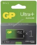 GP Batteries Ultra Plus 9V Block elem 6LR61, 6LF22, 522, MN1604 1db/csomag