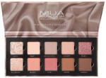 MUA Make Up Academy Nudes 10 Paletă cu Farduri de Pleoape Matifiante în Formă Pudră Presată (300945)