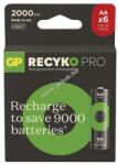 GP Batteries ReCyko Pro Ni-MH akku HR6 (AA), 2000mAh 6db/csomag - Kiárusítás