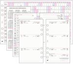 SATURNUS Gyűrűs kalendárium betét SATURNUS M311/F heti fehér lapos 2026. SM311-FEH (SM311-FEH)