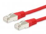 Equip S/FTP CAT6 Patch Kábel - 20 m, Piros (605529)