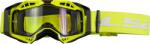 LS2 Aura Enduro motocross szemüveg fekete-sárga átlátszó plexi