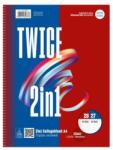 Formatwerk Caiet A4 College Format Werk Ursus, 40 de coli liniate, 40 de coli pătrate, 70g