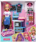 Dreameez Set de joaca papusa cu accesorii, Dreameez, Cafenea Papusa