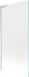 Mexen Next L, 1 szárnyas kádparaván 90 x 150 cm, átlátszó, 6 mm átlátszó üveg, csiszolt acél profil, 895-090-000-03-00-97 (895-090-000-03-00-97)