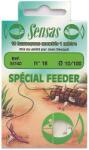 SENSAS Elõkötött horog Special Feeder Nickel 100cm 16/0, 16 10db (55174)