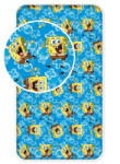 Jerry Fabric SpongyaBob Blue gumis lepedő 90x200 cm JFK020937 (JFK020937)