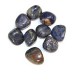  Sodalit Mineral Natural Rulat - 20-25 x 18-22 mm - ( M ) - 1 Buc
