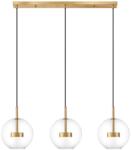 Zuma Line Enceladus arany-átlátszó LED függesztett lámpa (ZU-P0428-03J-L4AC) LED 3 izzós IP20 (ZU-P0428-03J-L)