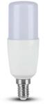 V-TAC LED izzó E14 T37 7.5W 230° 6500K STIK, henger (Samsung Chip) - 21269 (21269)