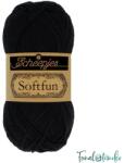 Scheepjes Softfun 2408 Black - koromfekete fonal