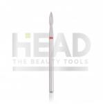 HEAD Capăt freză Diamantat - Flacără Ascuțit, Roșu, 2, 3 mm XL