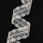  Csipkeszalag 28mm x 10m - Fehér (LR1-281)