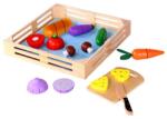 Tooky Toy Игрален комплект Tooky Toy - Зеленчуци за рязане, свежест (TKI015) - baby