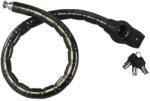 Lampa Antifurt cablu din otel calit acoperit cu plastic Boa Ø24mm - 80cm