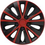 Cridem Set capace roti auto Cridem Rapide 4buc - Rosu/Negru - 15