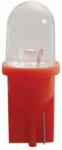 Carpoint Bec tip LED 12V 5W soclu plastic T10 W21X95d 2buc Carpoint - Rosu focalizat