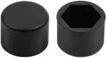 Pilot Lampa Italy Ornamente prezoane silicon 20buc - Hex 19mm - Negru