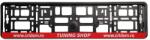 Cridem Suporti numar inmatriculare set 2buc - Tuning Shop - Rosu