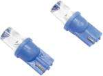 Carpoint Bec tip LED 12V 5W soclu plastic T10 W21X95d 2buc Carpoint - Albastru dispersat