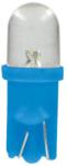 LAMPA Bec tip LED 12V soclu pl. T10 W21X95d 2buc Albastru focalizat
