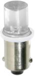 LAMPA Bec tip LED 24V poz semn bord soclu metal T4W BA9s 2buc - Alb