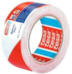 tesa Banda adeziva marcare alb rosu PVC 50 mm x 33 m (DTS6076088)