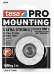 tesa Banda dublu adeziva montaj alba 19 mm x 1.5 m (DTS667924)