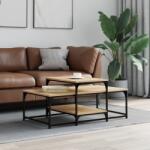 vidaXL sonoma tölgy színű szerelt fa dohányzóasztal 102 x 60 x 45 cm (835315)