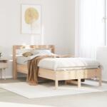 vidaXL tömör fenyőfa ágy matrac nélkül 75 x 190 cm (3306912)