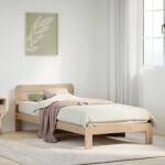vidaXL tömör fenyőfa ágy matrac nélkül 75 x 190 cm (855564)