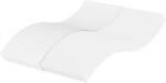 vidaXL fehér H2/H3 keménységű habmatrac 120 x 200 cm (356343)