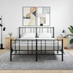 vidaXL 2 db sonoma tölgy színű szerelt fa éjjeliszekrény 40x30x50 cm (826835)
