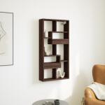 vidaXL barna tölgy színű szerelt fa fali szekrény 50 x 15 x 100 cm (854559) - vidaxl