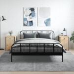 vidaXL 2 db sonoma tölgy színű szerelt fa éjjeliszekrény 40x42x60 cm (825906)