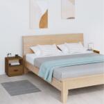 vidaXL 2 db mézbarna tömör fenyőfa éjjeliszekrény 40 x 34 x 45 cm (818302)