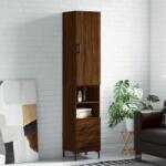 vidaXL barna tölgy színű szerelt fa magasszekrény 34, 5x34x180 cm (3198920)