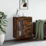 vidaXL füstös tölgy színű szerelt fa tálalószekrény 69, 5 x 34 x 90 cm (828041)