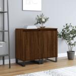 vidaXL 2 db barna tölgy színű szerelt fa tálalószekrény 40x35x70cm (831083)