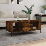 vidaXL füstös tölgy színű szerelt fa dohányzóasztal 102 x 50 x 40 cm (829313)