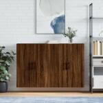 vidaXL 2 db barna tölgy színű faliszekrény 69, 5 x 34 x 90 cm (3195650)