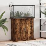 vidaXL sonoma tölgyszínű szerelt fa akváriumtartó állvány 81x36x73 cm (833604)
