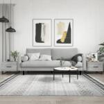 vidaXL 2 db szürke sonoma szerelt fa dohányzóasztal 50 x 50 x 40 cm (829457)