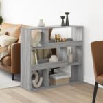 vidaXL szürke sonoma színű szerelt fa térelválasztó 100 x 33 x 94, 5 cm (3309479)